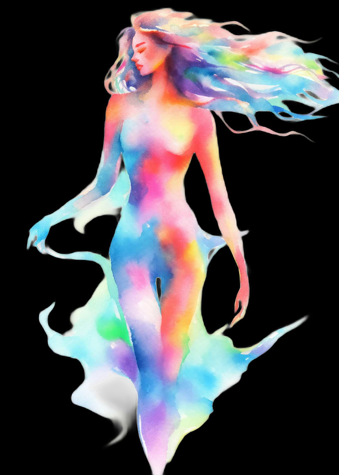 Watercolor Woman