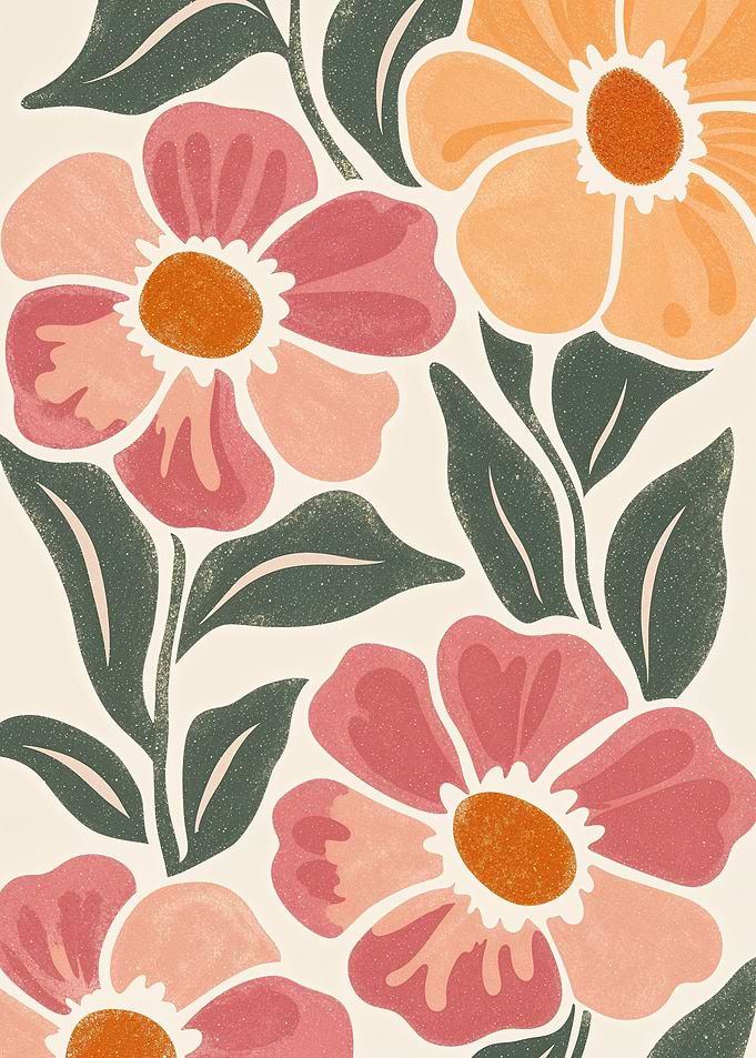 Floral Pattern Art Print