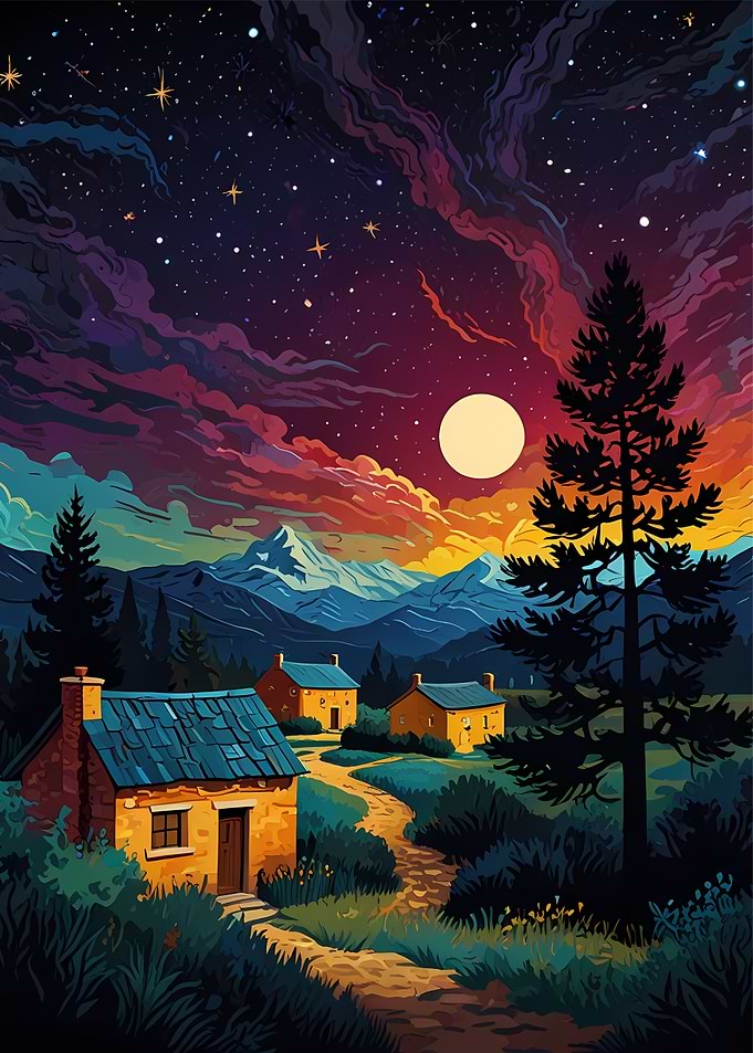 Night Sky Village