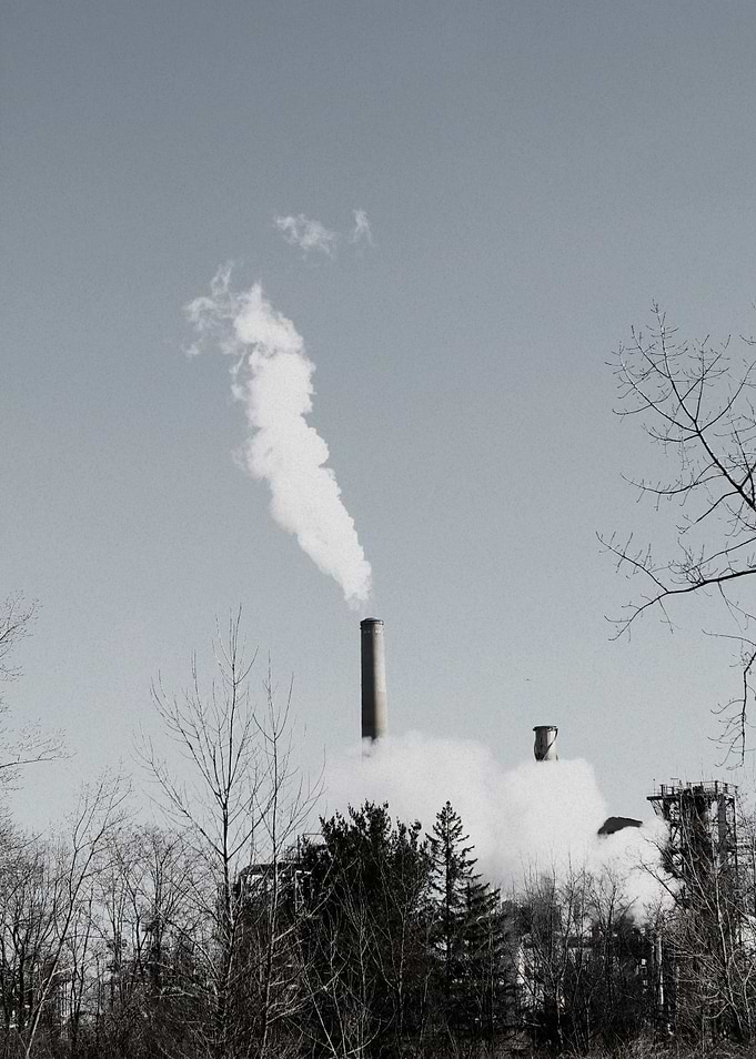 Toronto's Whisper - Industrial Smoke Plume