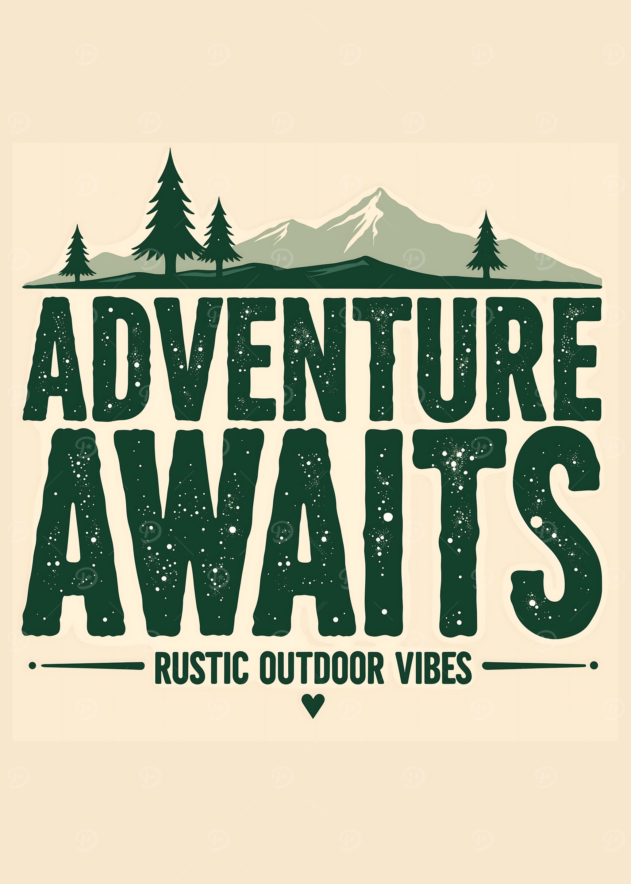 Adventure Awaits Rustic Vibes