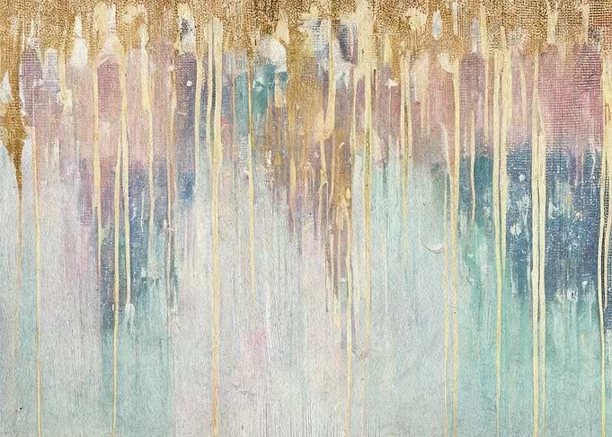 Abstract Dripping Paint