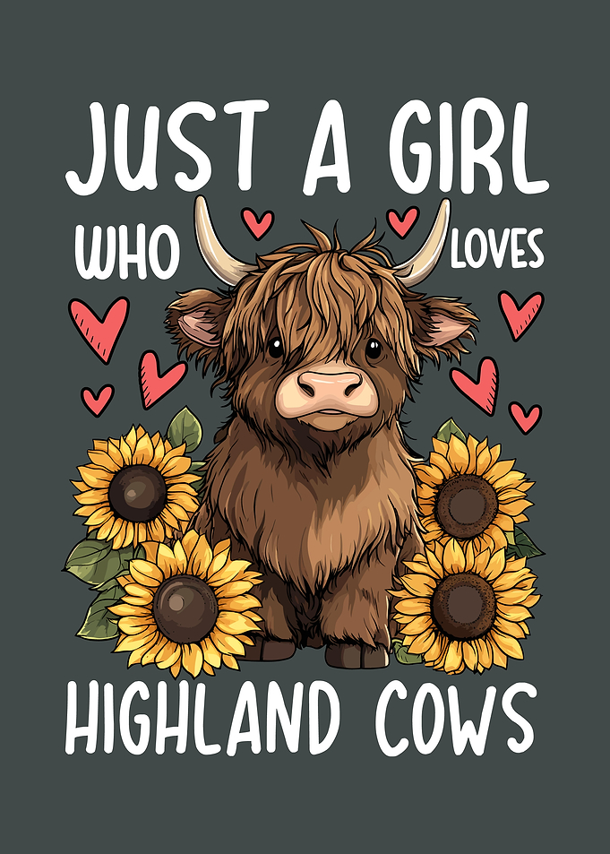 Highland Cow Girl
