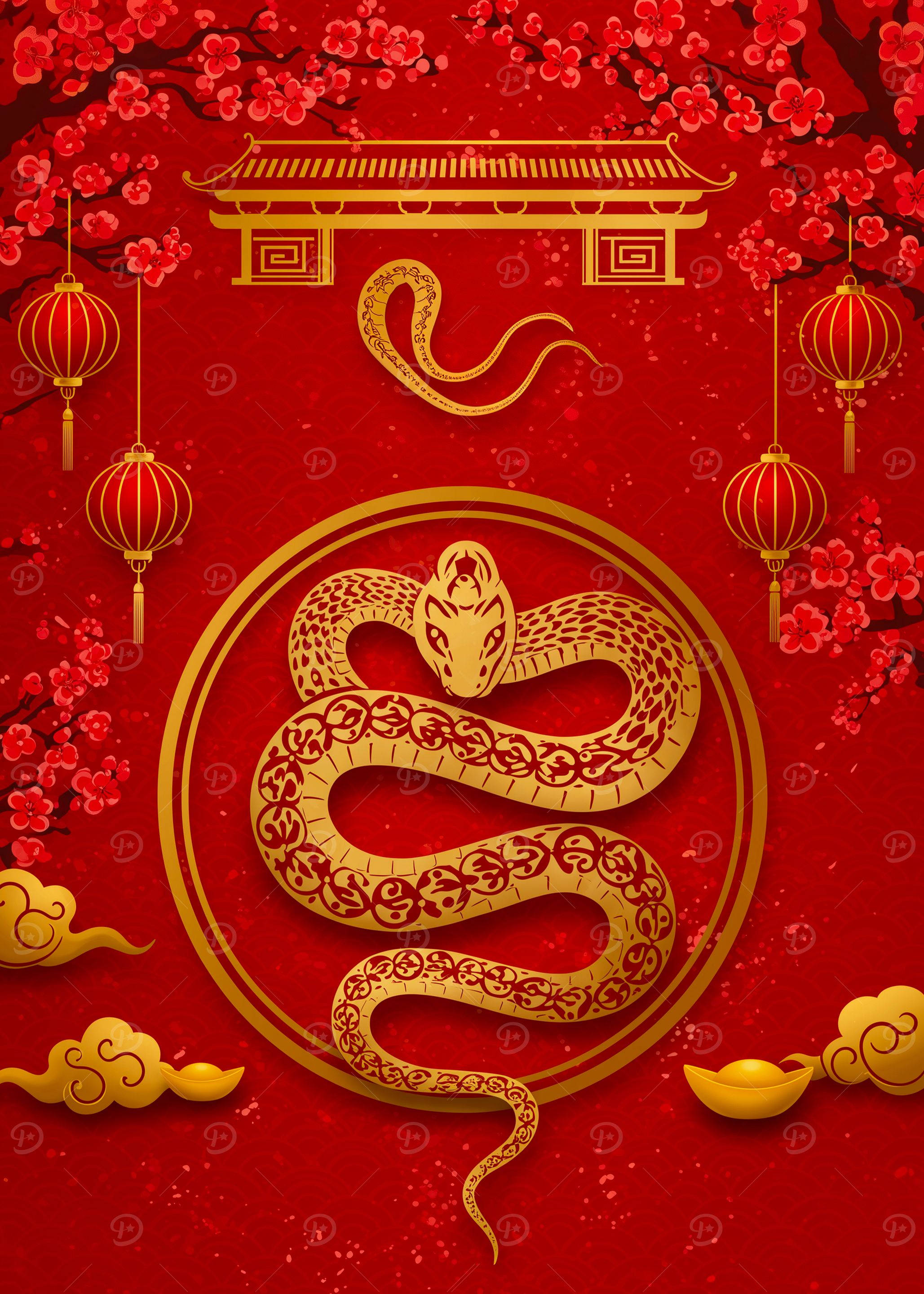 Chinese New Year Snake