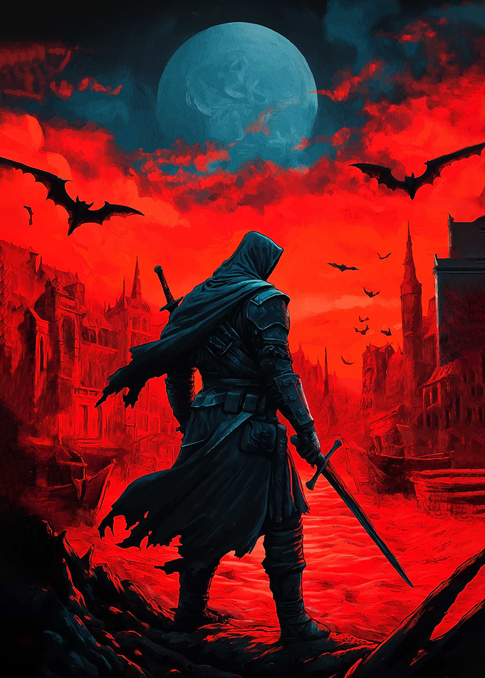 Dark Knight Red City