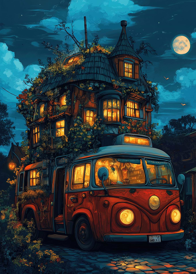 Magical Bus House