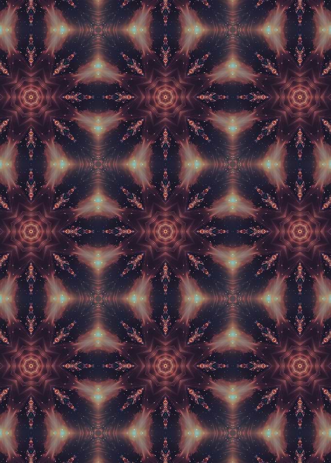 Abstract Kaleidoscope Pattern