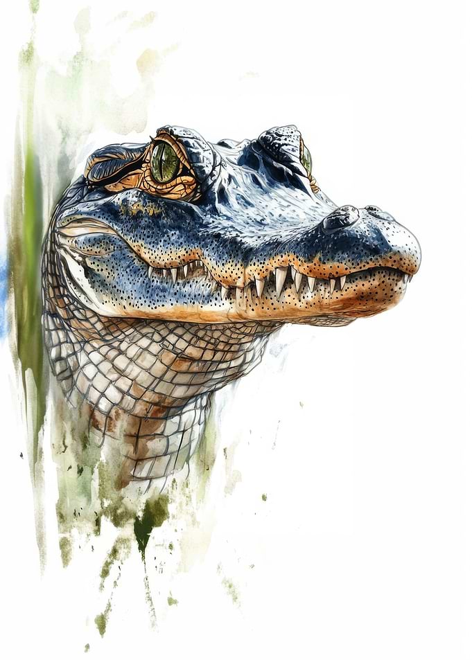 Alligator Portrait