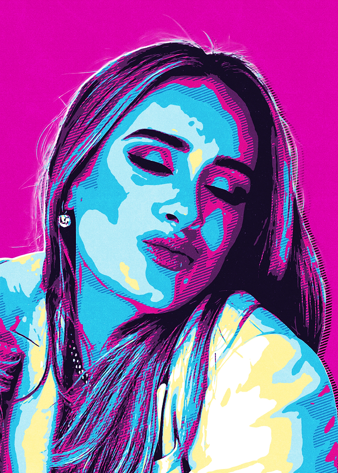 adele pop art