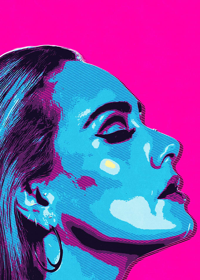 adele pop art