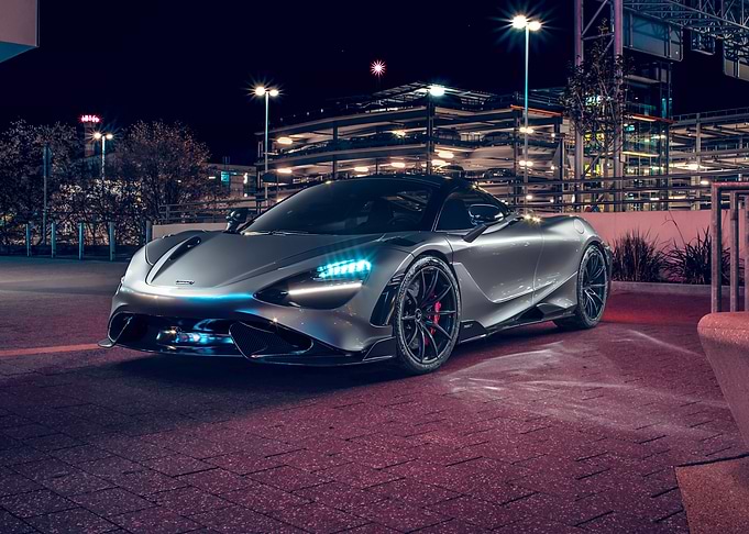 McLaren 765LT Night Shot