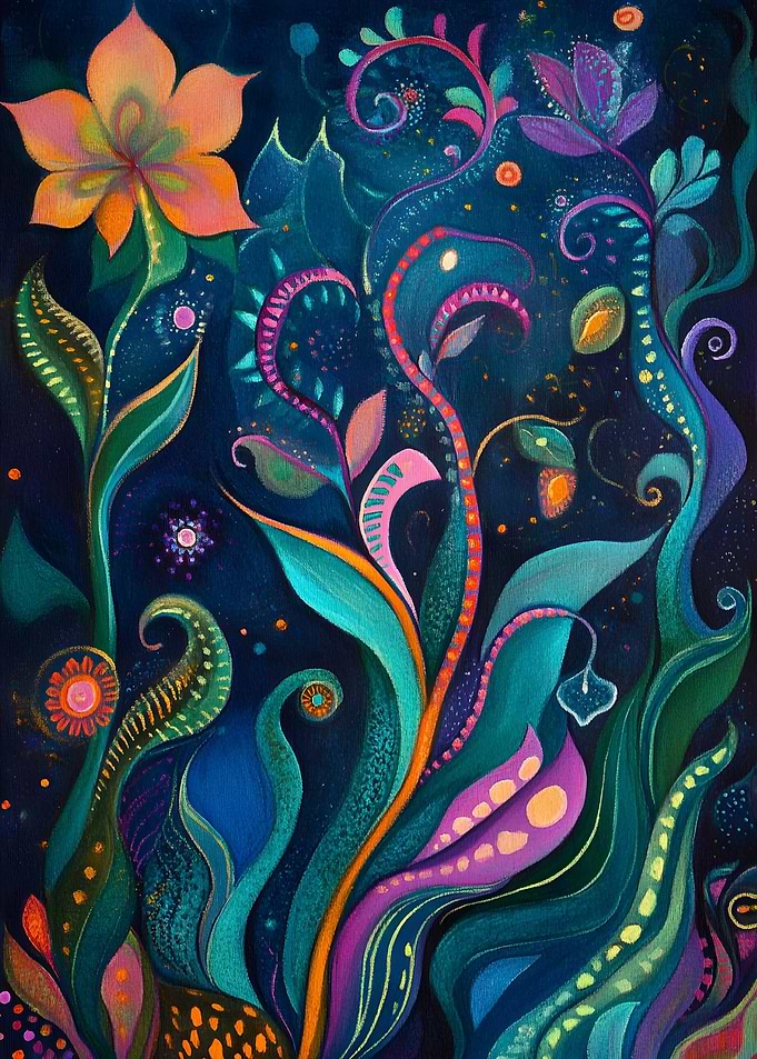 Garden of Lost Thoughts A mystical garden Fan Art