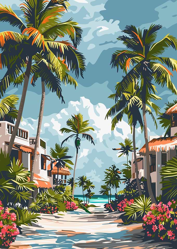 Tropical Beach Paradise