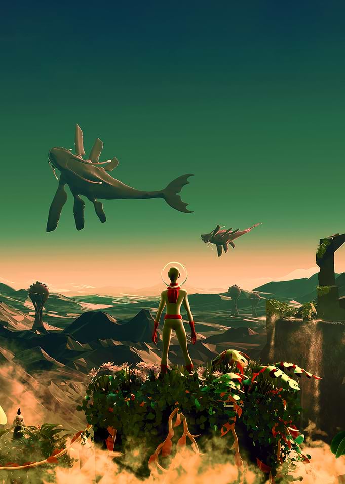 Planet Alpha Space Game