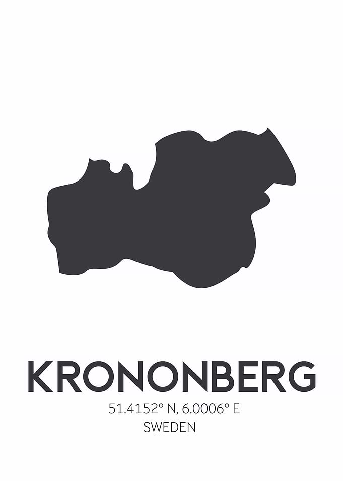 Krononberg, Sweden Map