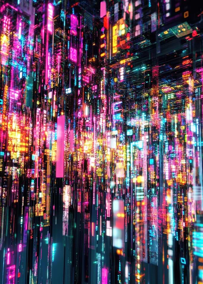 Neon Cityscape