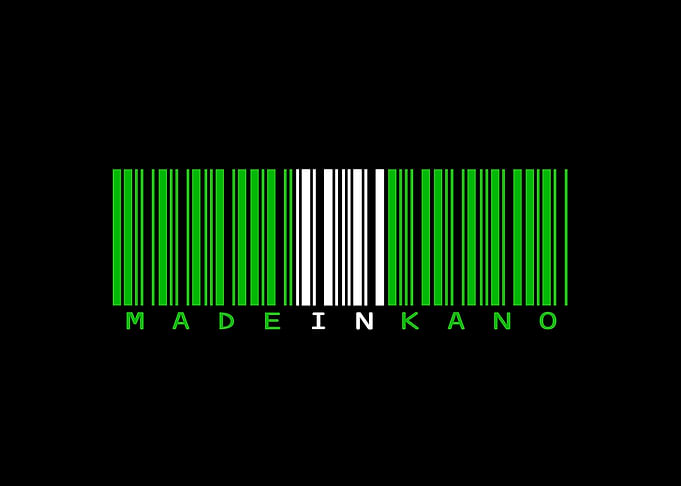 Made in Kano Barcode