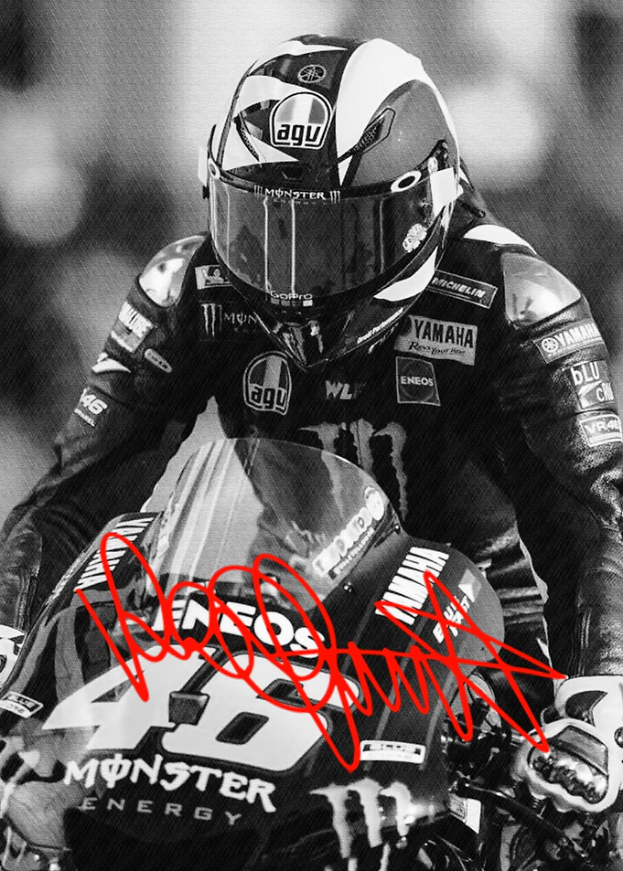 Valentino Rossi Motorcycle Racing