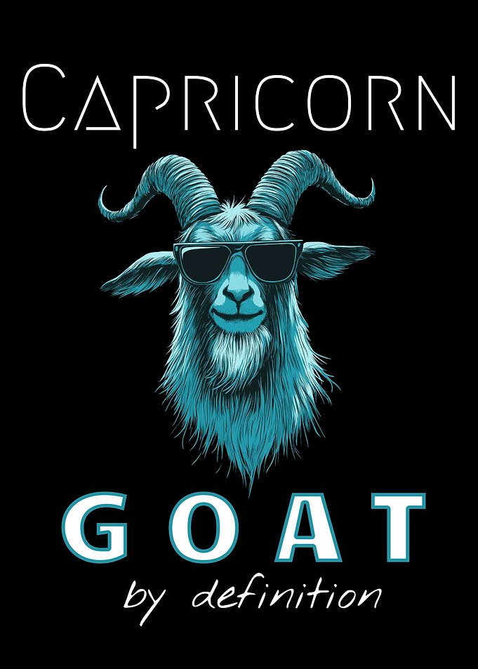 Capricorn GOAT By Definition Funny Zodiac Sign Astrology