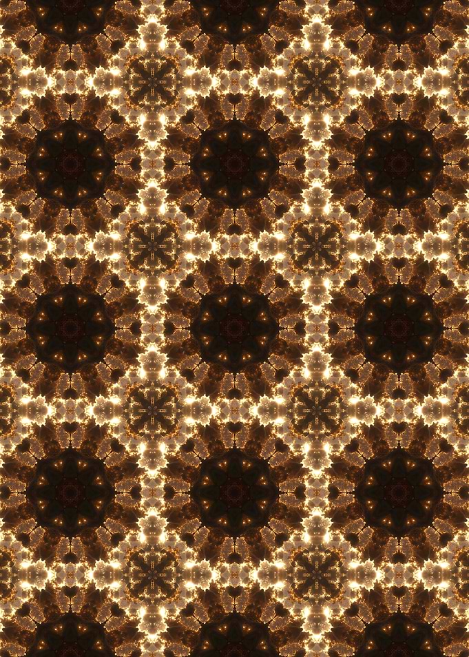 Golden Mandala Pattern