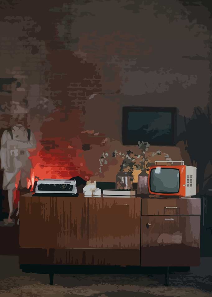 Vintage Mid-Century Interior
