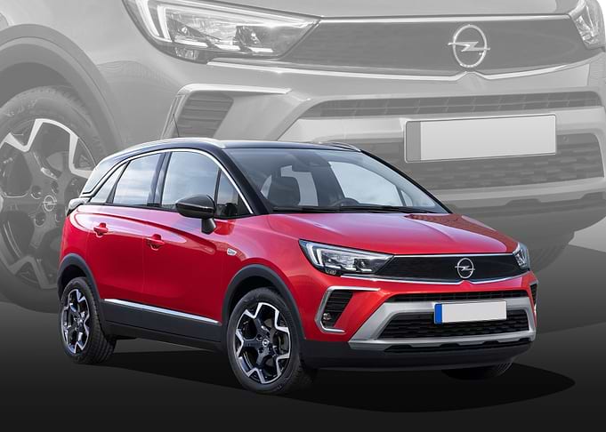 Red Opel Crossland