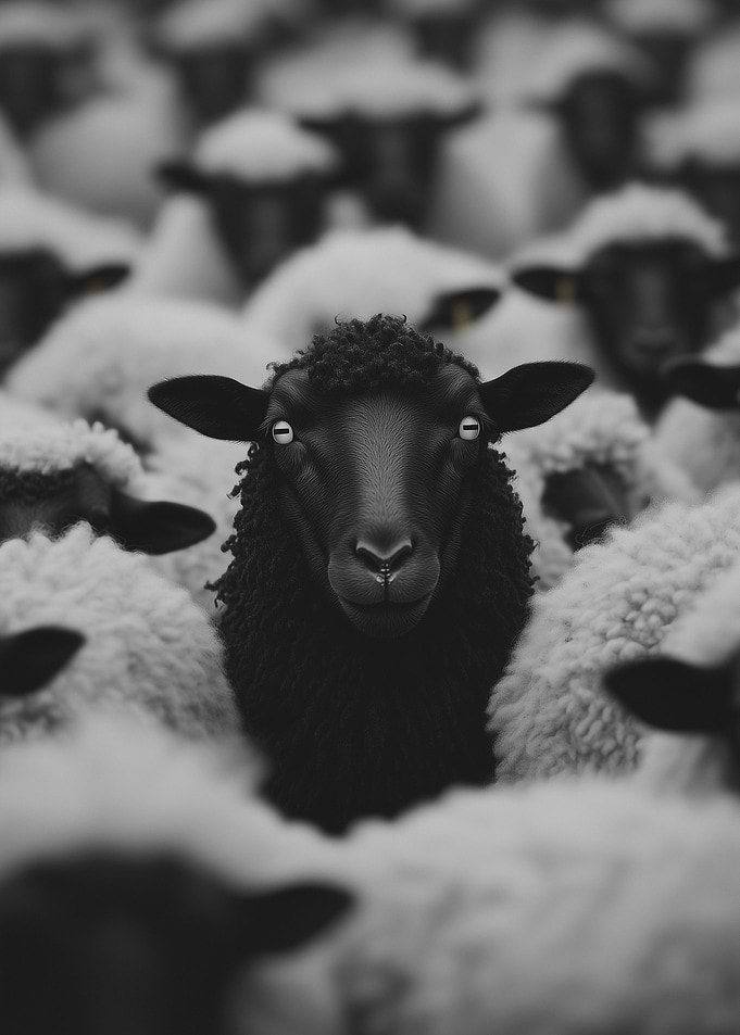 Black Sheep Among White