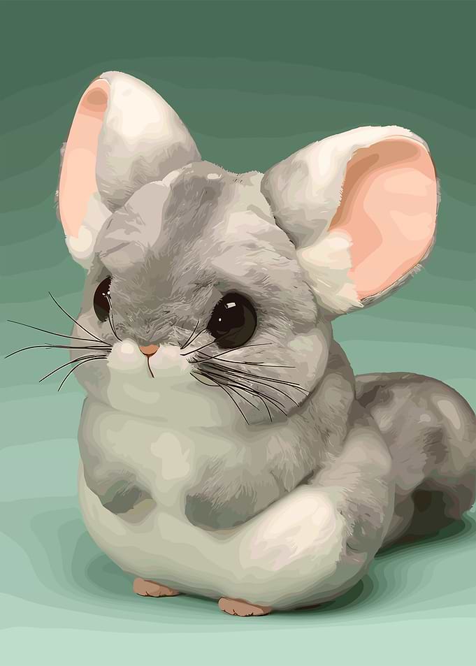 Cute Chinchilla Plush Toy