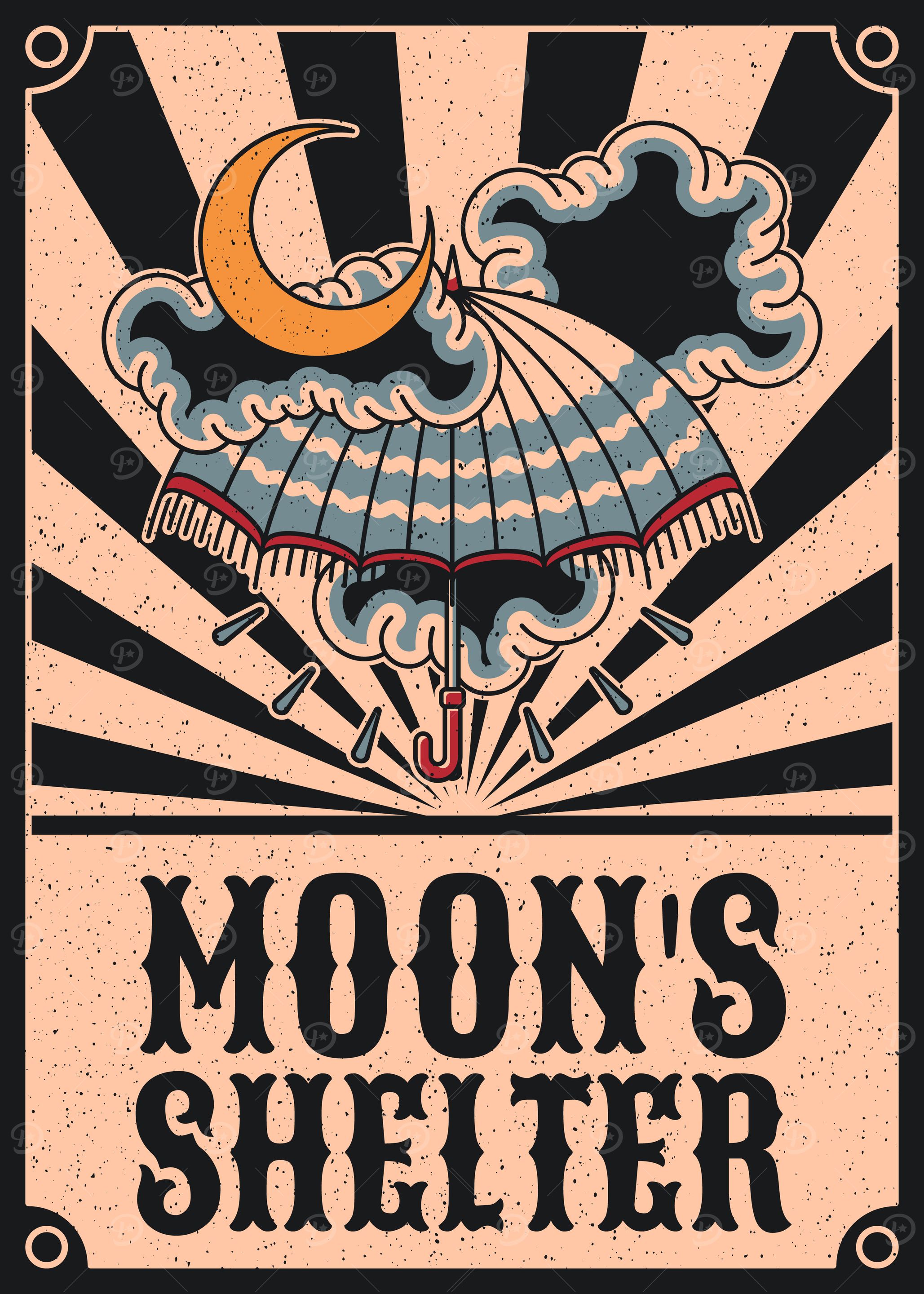Moon's Shelter Umbrella