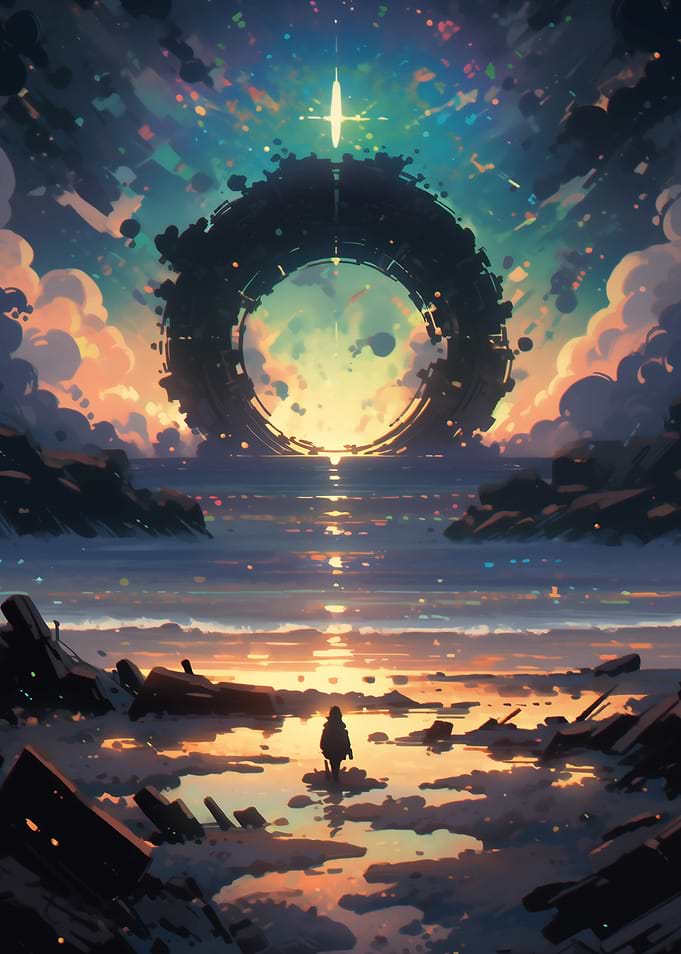 Sunset Portal Fantasy World
