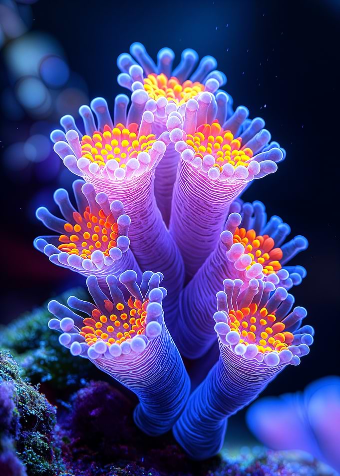 Coral Polyp Close-up