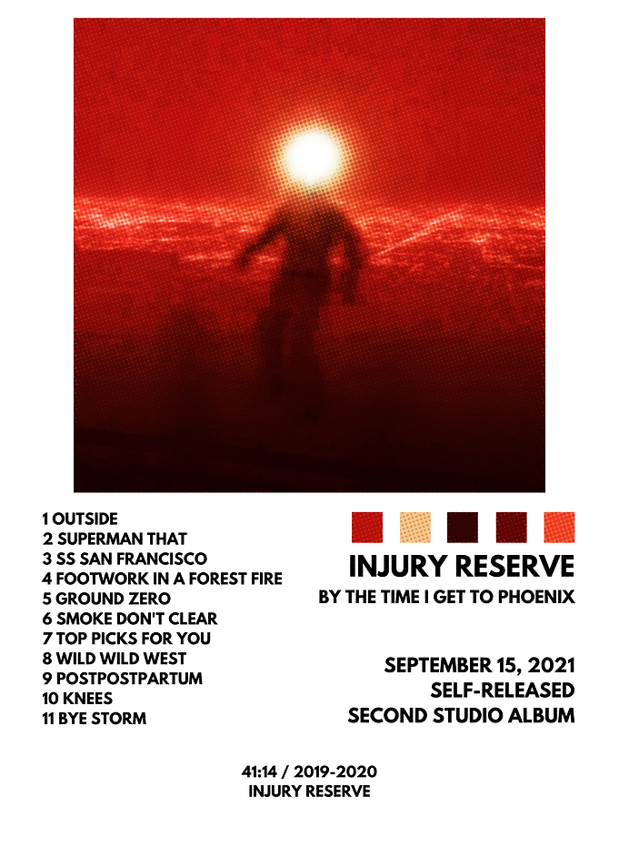 Injury Reserve Album Cover