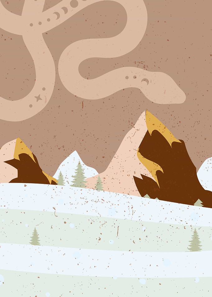 Snake Mountain Landscape