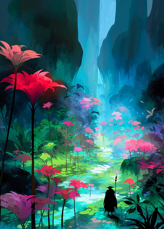 Mystical Forest Path
