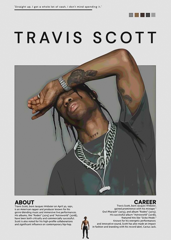 Travis Scott Portrait