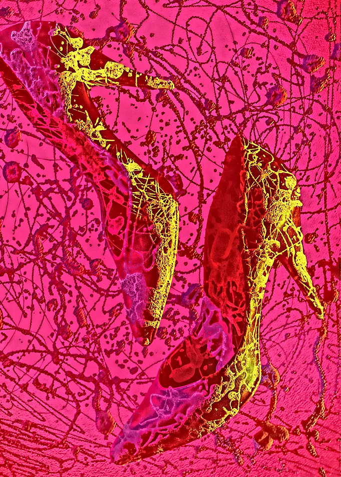 Abstract High Heel Art