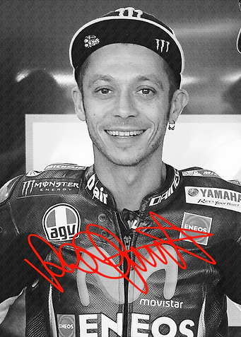 Valentino Rossi Autograph