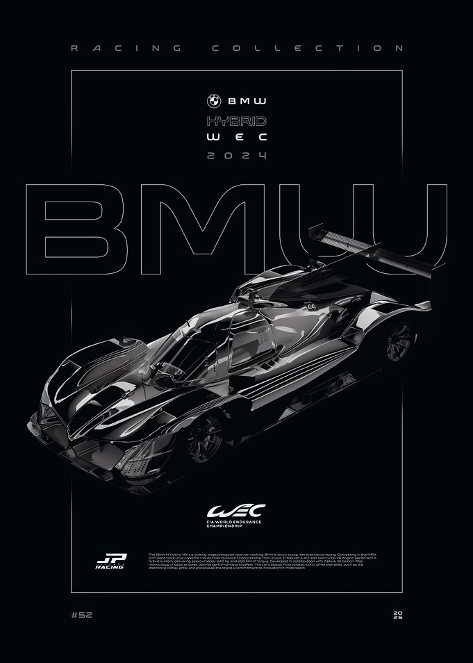 BMW M Hybrid V8 WEC 2023