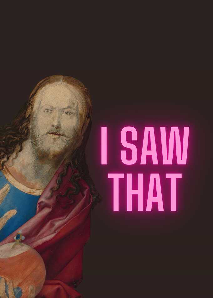 Jesus Meme Art