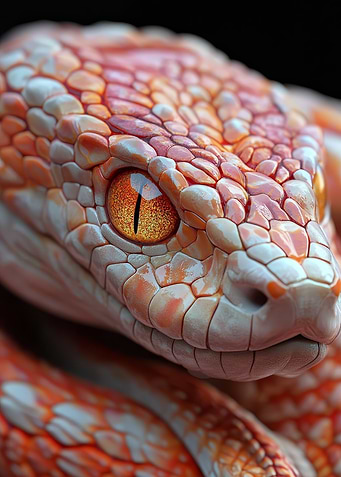 Close-up Snake Eye
