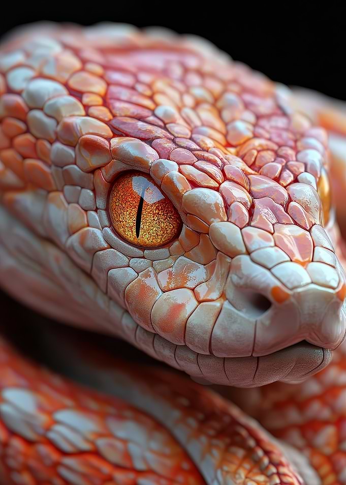 Close-up Snake Eye