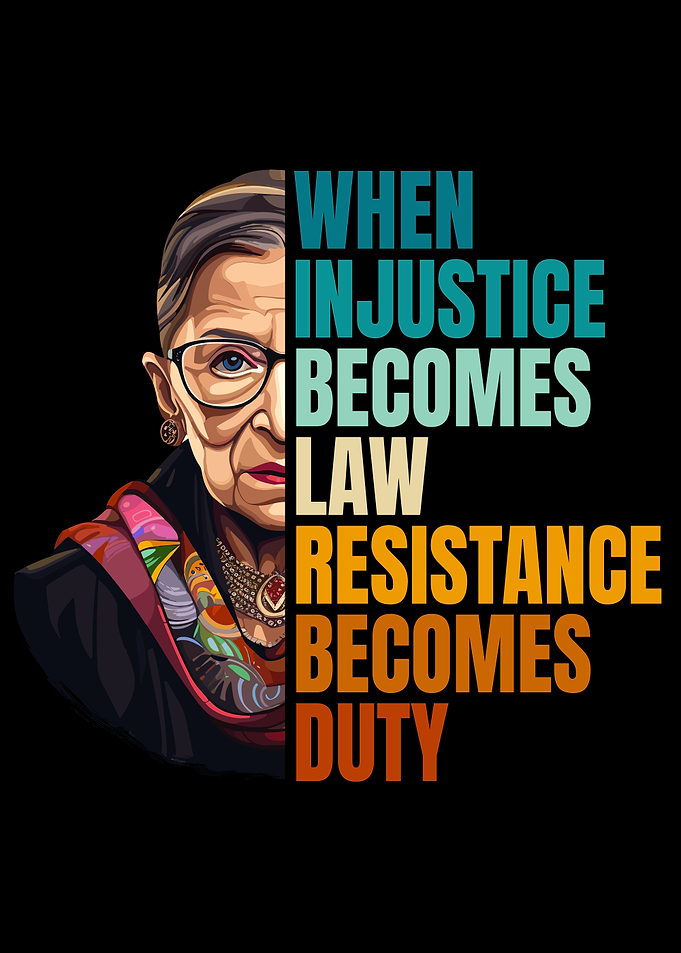 Injustice Becomes Law RBG