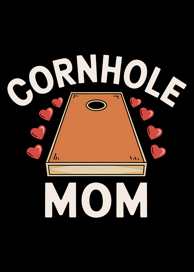 Cornhole Mom Design