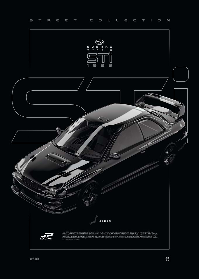 Subaru Impreza Coupe WRX Type R STi 1999