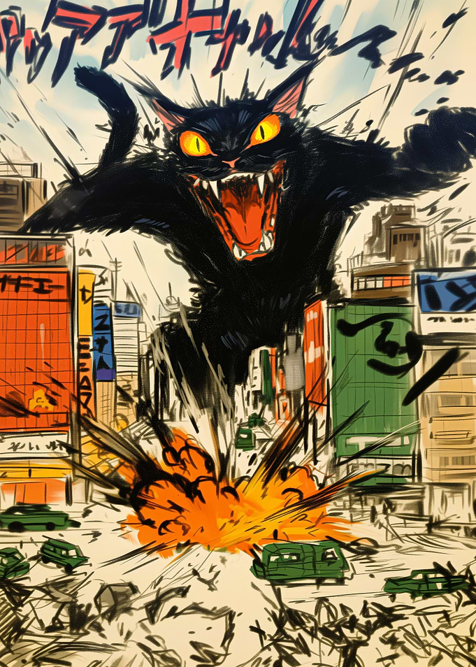 Kaiju Cat Rampage