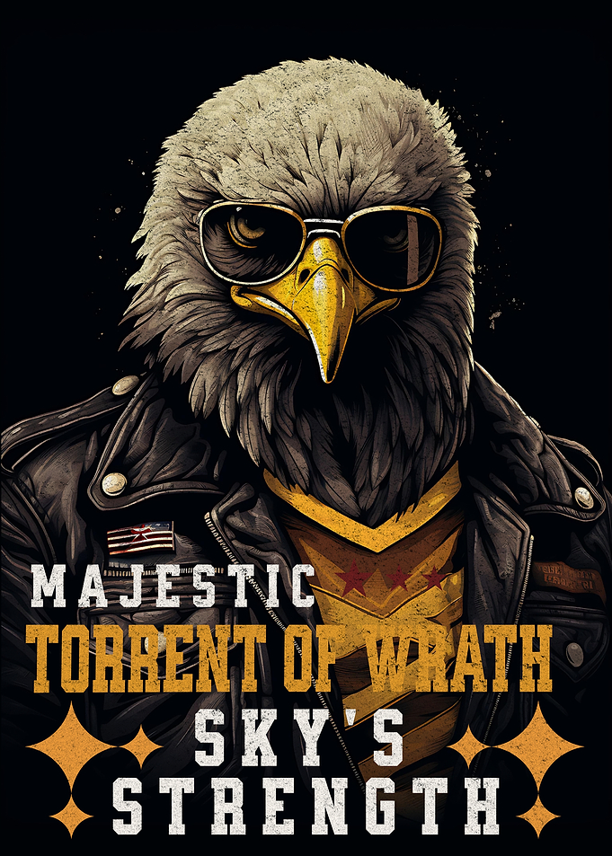 Cool Eagle in Sunglasses