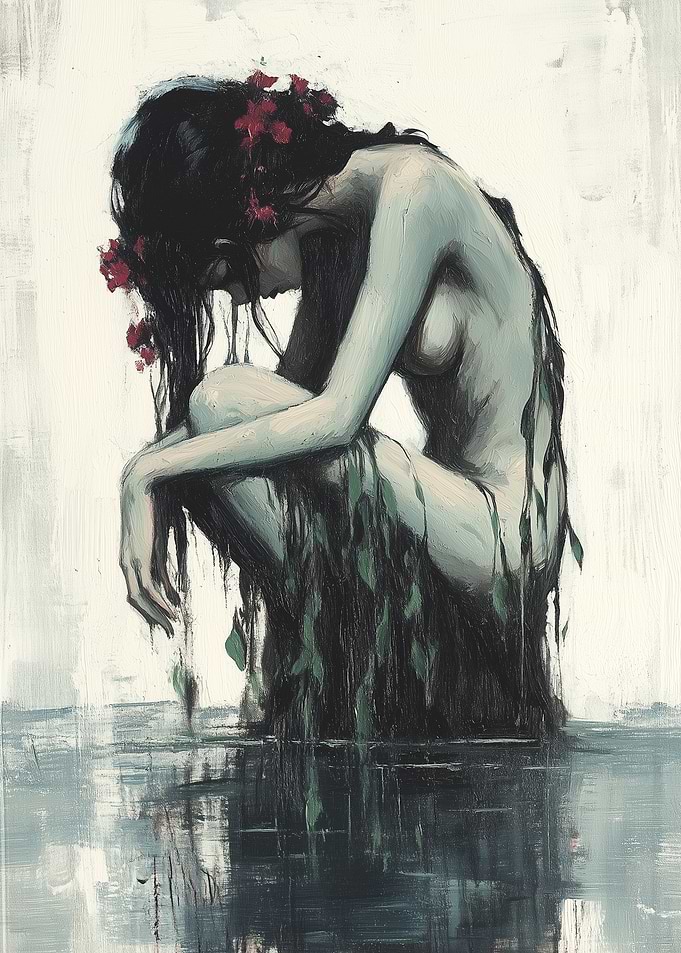 Water Nymph Painting