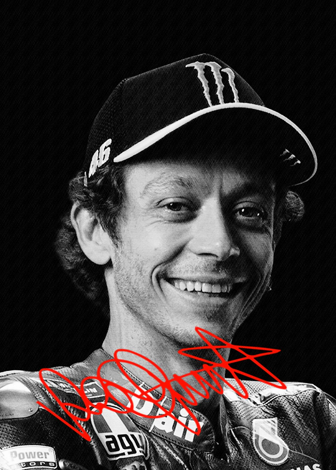 Valentino Rossi Signature