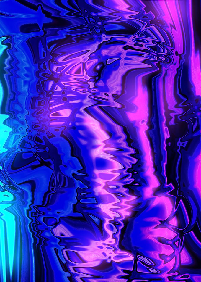 Abstract Liquid Art