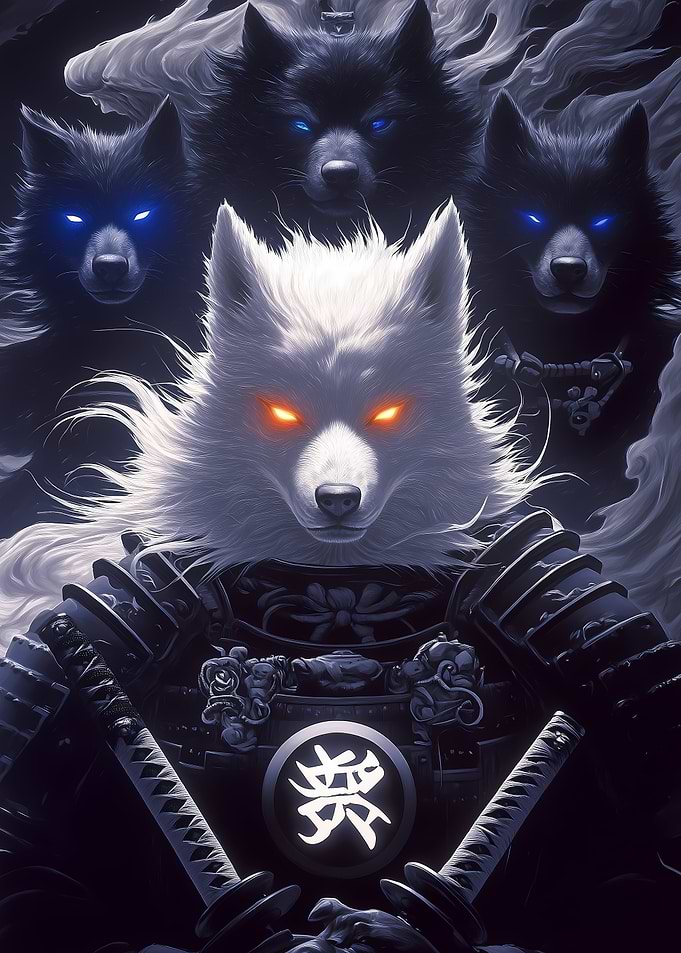 Samurai Border Collie Dog Animal